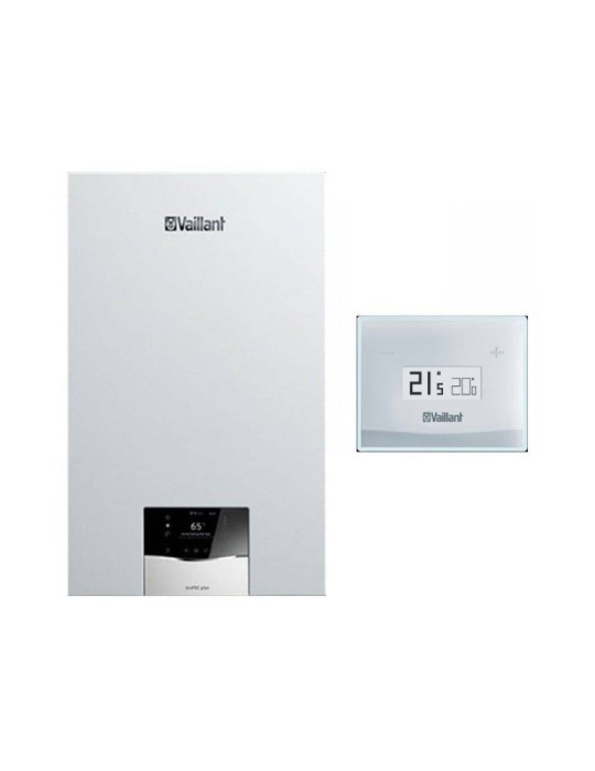 Vaillant Caldaia a Condensazione EcoTEC Plus VMW 26 CS/1-5 + vSmart Wi-Fi Metano/Gpl con Kit Fumi