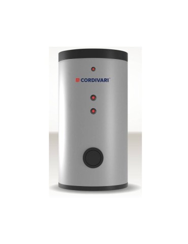 Cordivari Bollitore in Acciaio Bolly 1 XL WB 1000 L Coibentazione Rigida in Polywarm