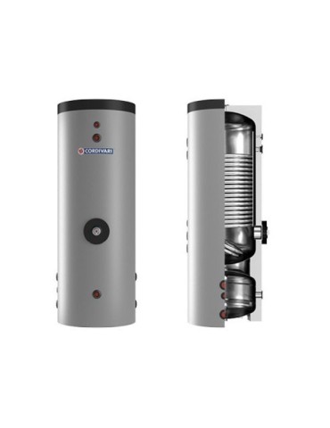 Cordivari Bollitore in Acciaio Bolly 1 HY XL WB 500 L Classe A  Coibentazione Rigida in Polywarm