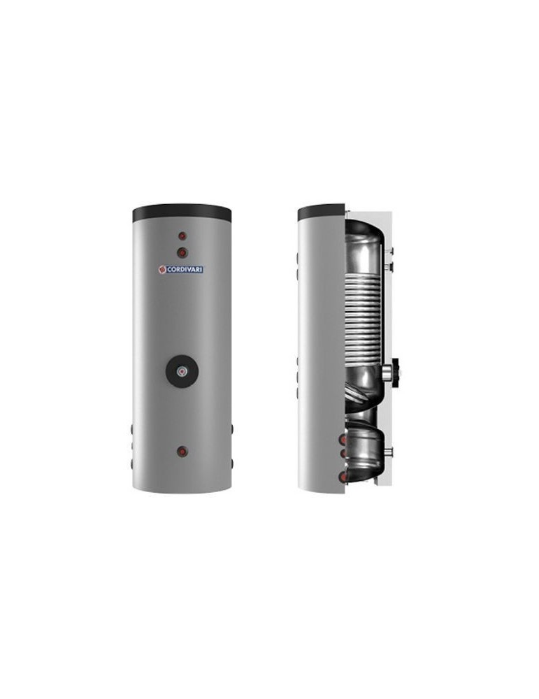 Cordivari Bollitore in Acciaio Bolly 1 HY XL WB 500 L Classe A  Coibentazione Rigida in Polywarm