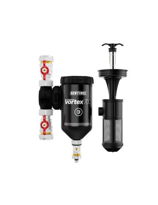 SENTINEL Filtro Defangatore  Vortex Eliminator 700  1" per Caldaia filtro per pompa di calore