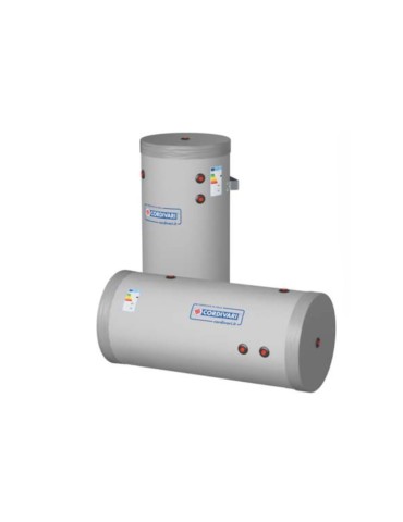 Cordivari Bollitore in Acciaio Bolly Murale WB 300 L con 1 Scambiatore Fisso Orizzontale/Verticale in Polywarm