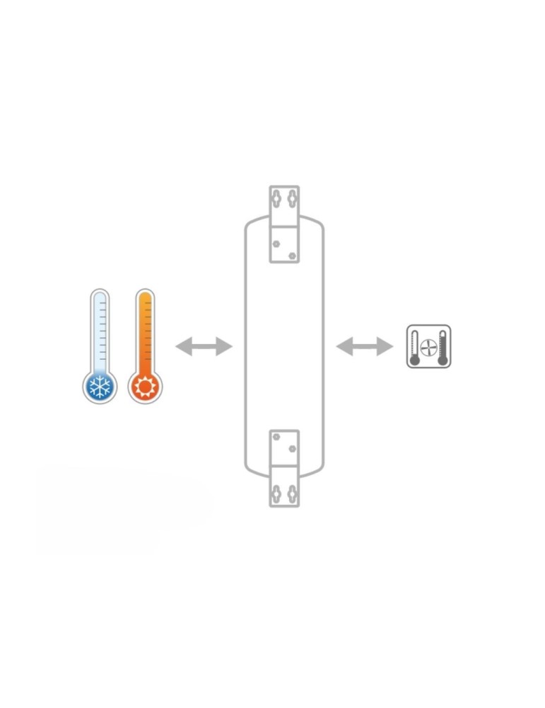 Cordivari Volano Termico PDC Pensile 25 L per Pompa di Calore con Separatore Grezzo Dettagli