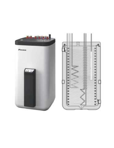 DAIKIN Accumulatore Per Solare a Svuotamento  Sanicube Solaris SCS 538/16/0 500 L