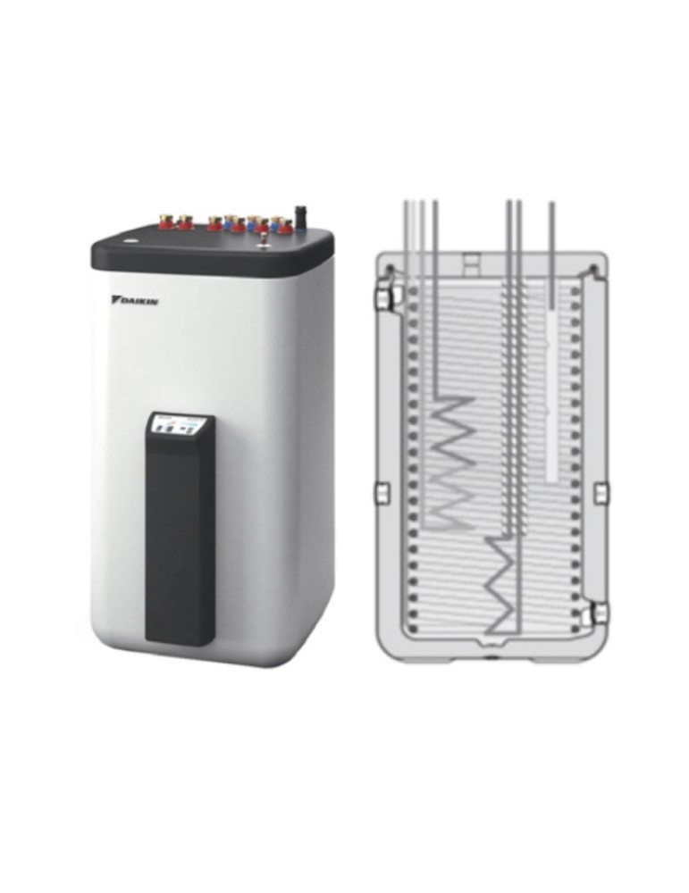 DAIKIN Accumulatore Per Solare a Svuotamento  Sanicube Solaris SCS 538/16/0 500 L