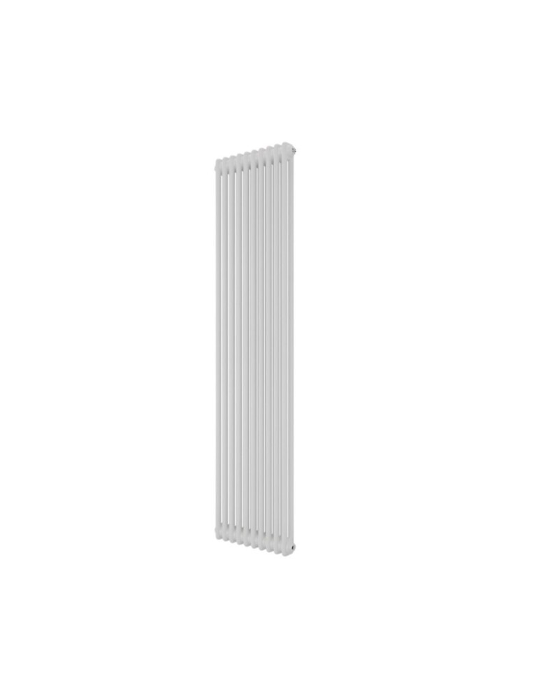 CORDIVARI Radiatore in Acciaio Ardesia Bianco RAL 9010  per Riscaldamento  3 Colonne H 1800 Interasse1744  W 1080 a 6Elementi