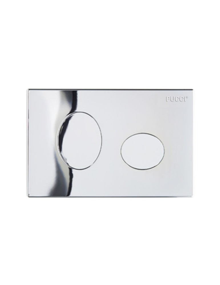 Pucci Placca Eco Ellisse Ad Incasso Cromata  280x180mm