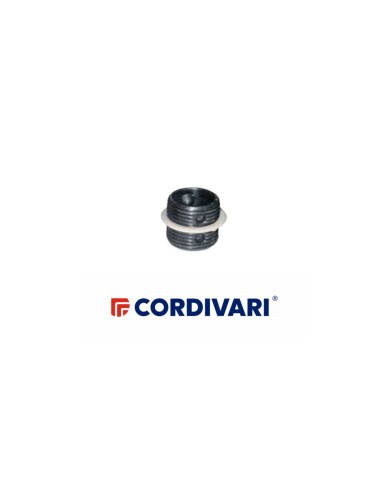Cordivari Nipples Giunzione Ardesia Nero Guarnizione Singolo 1"
