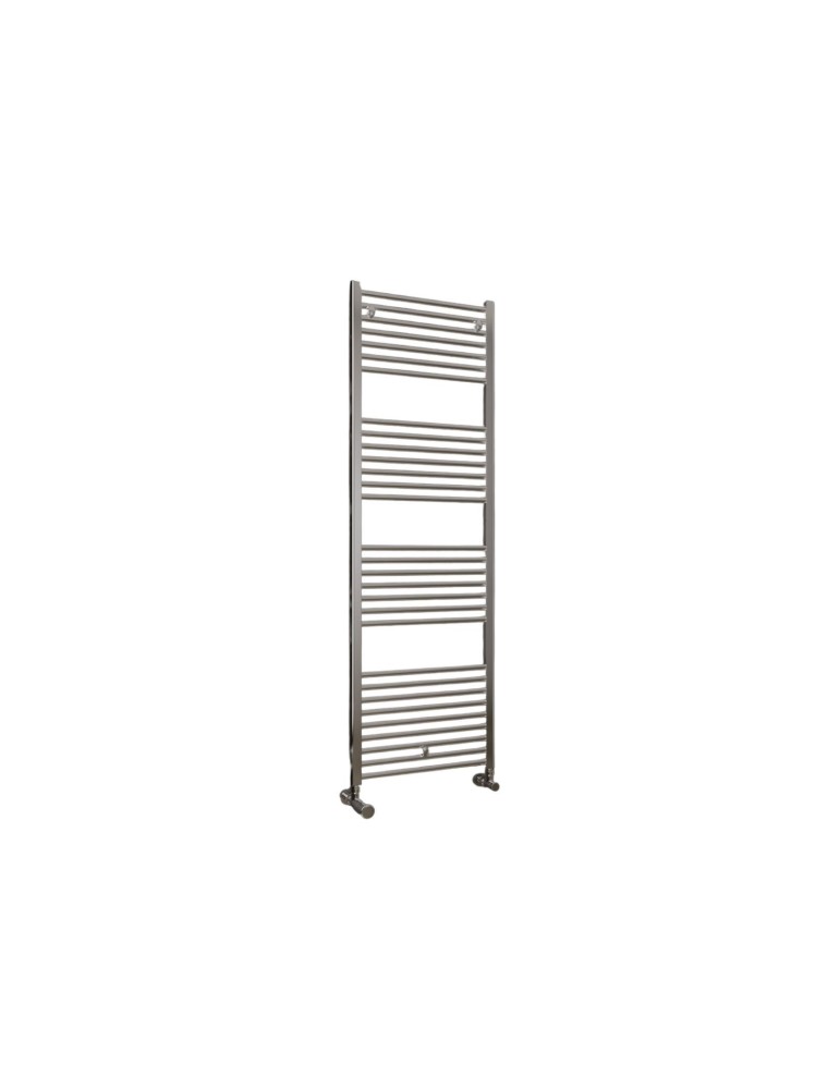 Cordivari Termoarredo Scaldasalviette Lisa 22 H 1732 L 400 Cromato 30 Elementi Tubolare RAL 9010 Interasse 350