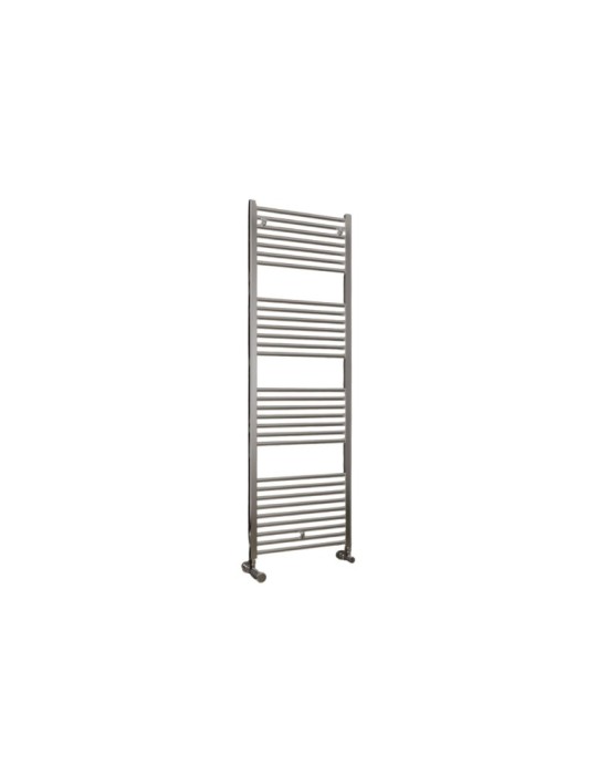 Cordivari Termoarredo Scaldasalviette Lisa 22 H 1160 L 550 Cromato 20 Elementi Tubolare RAL 9010 Interasse 500