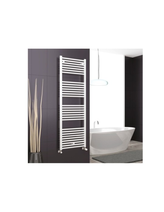 Lisa 25 H 1775 L 400 Verniciato Bianco 34 Elementi Tubolare RAL 9010 Interasse 350