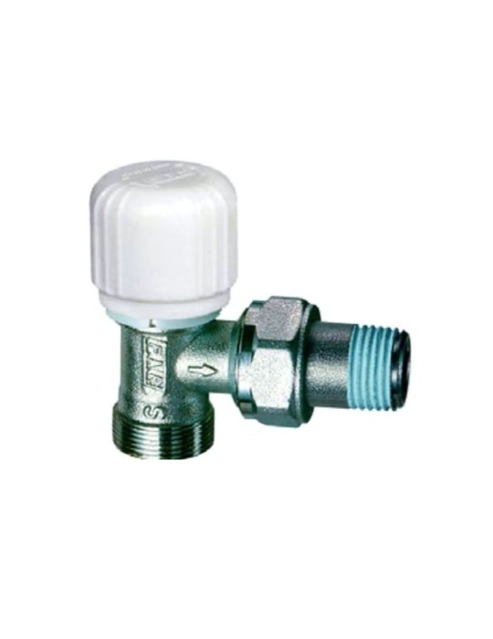 FAR Valvola Termostatica Ad Angolo Rame Attacchi 1/2" Articolo 1610