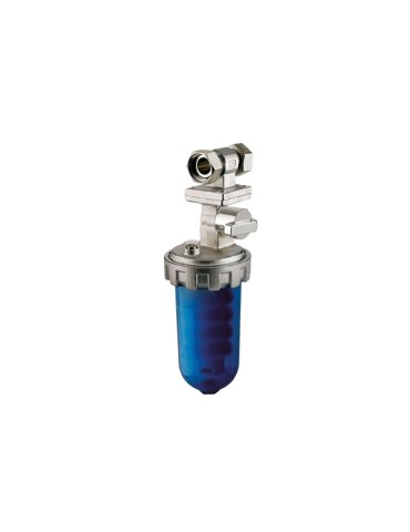 Dosamax Spazio Stop Filtro Acqua Anticalcare Dosatore di Polifosfati con Sistema By-Pass Aggancio Verticale e Attacchi 1/2"-1/2"
