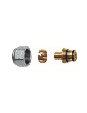 FAR Kit di Tenuta Per Tubo Polietilene Ø15x2,5  Per Radiatori