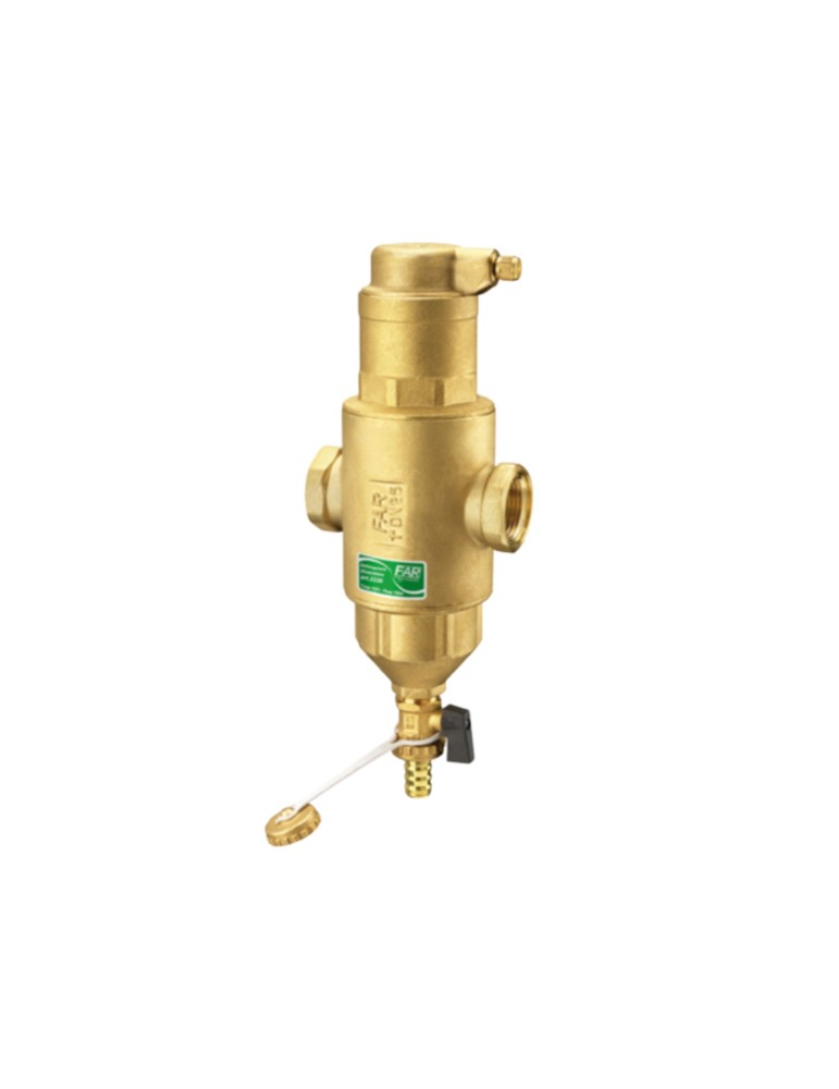 COMBIFAR Defangatore e Disaeratore Per Impianti Termici Con Attacchi Rame 3/4"