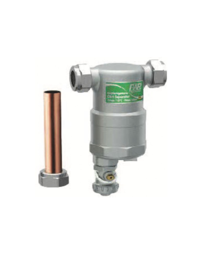 FAR COMPACTFAR Defangatore Ultracompatto Con Attacchi Diritti 3/4" Completo di Magnete CROMATA