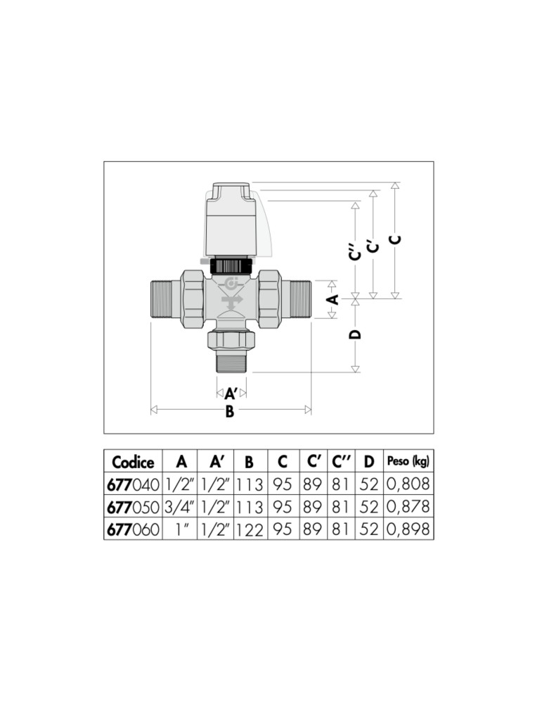 Attacchi 1/2” a bocchettone in Ottone