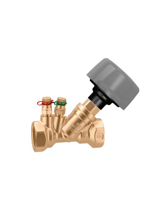 CALEFFI Valvola di Bilanciamento 130 in Bronzo 1"1/4  con Dispositivo Venturi per Circuiti Idraulici