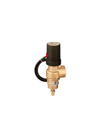 CALEFFI Valvola di Scarico Termico 1-1/2"M X 1-1/4"F ad Azione Positiva