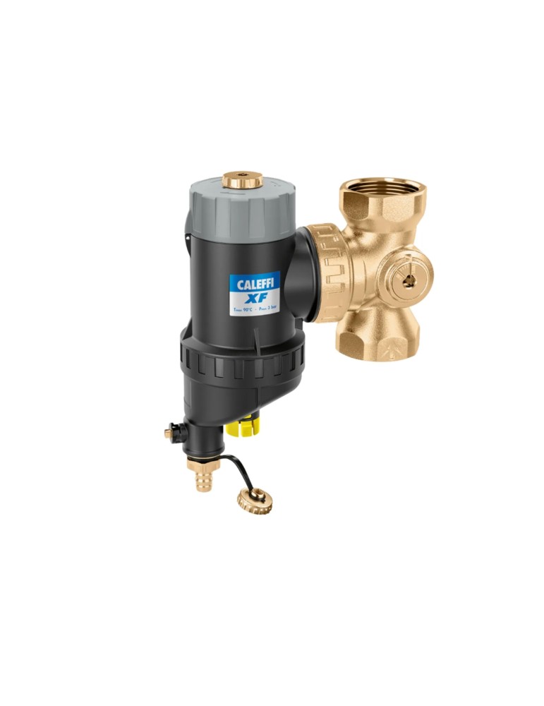 CALEFFI XF Filtro Defangatore Magnetico Autopulente Semiautomatico Completo di By-Pass DN50 ø2"