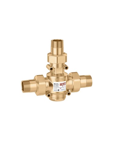 CALEFFI Valvola Anticondensa Dn20 3/4"M 55° con Controllo Termostatico della Temperatura