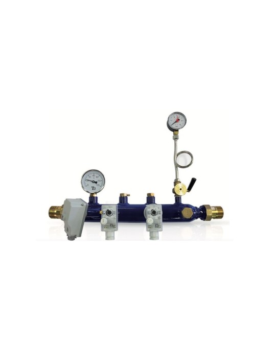 FANTINICOSMI Collettori Portastrumenti DN 65 Corpo Collettore in Acciaio S195T Verniciato