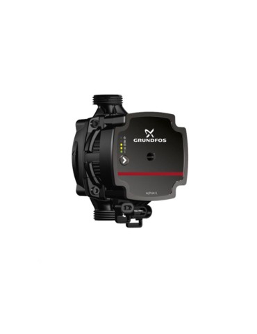 GRUNDFOS Alpha 1L 15-60 130 Circolatore a Rotore Bagnato Velocità Variabile per Impianti di Riscaldamento Domestico