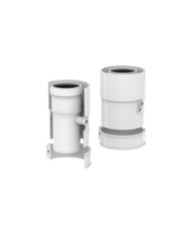POLYMAX Partenza Verticale Coassiale Con Prelievo Fumi Mad.005 Adattabile a Vaillant  60-100 PP/PP