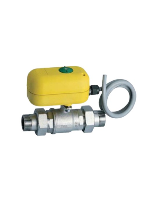 FAR Valvola Di Zona a 2 Vie Motorizzata 1"1/4  A Sfera Regola il Passaggio Dei Fluidi