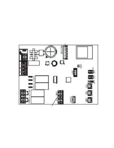 INNOVA ESE790II Scheda Elettronica a Bordo Macchina per Collegamento con Comandi a Muro M7