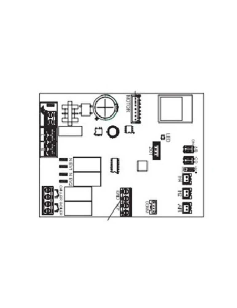 INNOVA ESE790II Scheda Elettronica a Bordo Macchina per Collegamento con Comandi a Muro M7