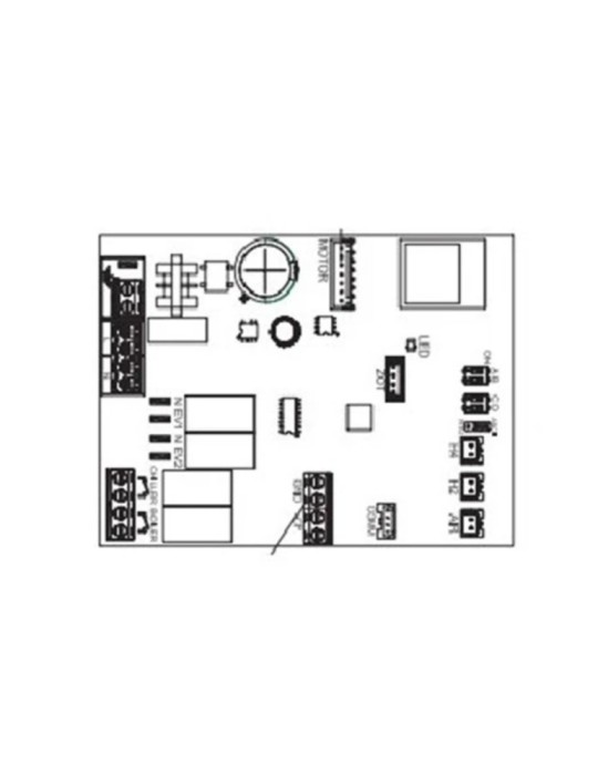 INNOVA ESE790II Scheda Elettronica a Bordo Macchina per Collegamento con Comandi a Muro M7