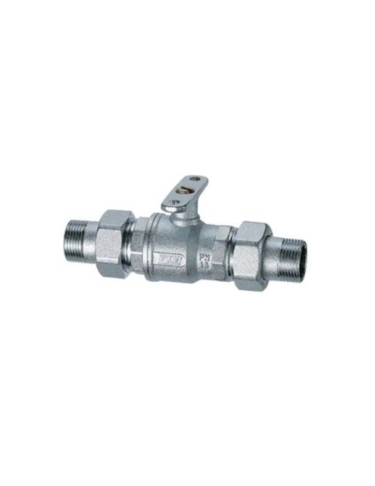 FAR Valvola di Zona A 2 Vie Senza Motore Con Bocchettone 3/4" Cromato