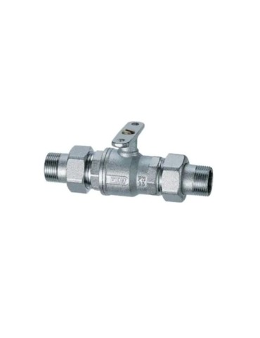 FAR Valvola di Zona A 2 Vie Senza Motore Con Bocchettone 1" Cromato