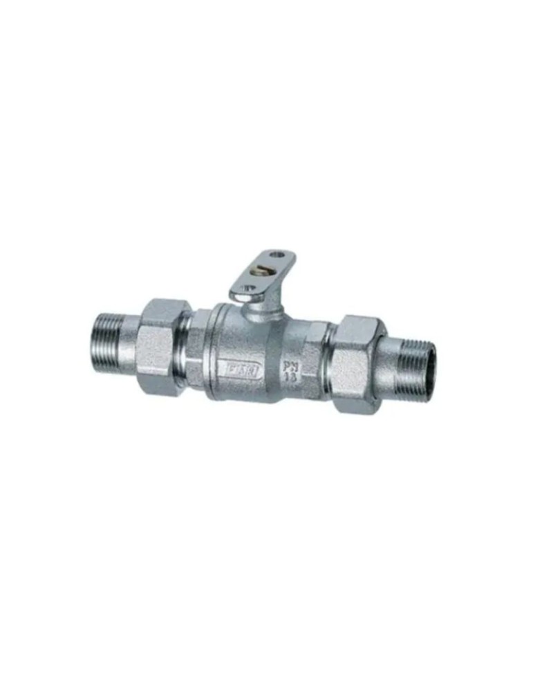 FAR Valvola di Zona A 2 Vie Senza Motore Con Bocchettone 1" Cromato