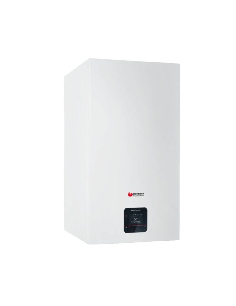 Hermann Saunier Duval Caldaia a Condensazione Master Condens  31 Con Accumulo 42 litri Metano/Gpl con Kit Fumi Incluso