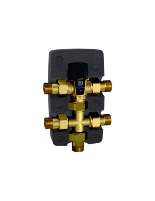 LK Armatur Set di Ricircolo LK551 Per La Circolazione Dell'acqua Calda Con Termostato