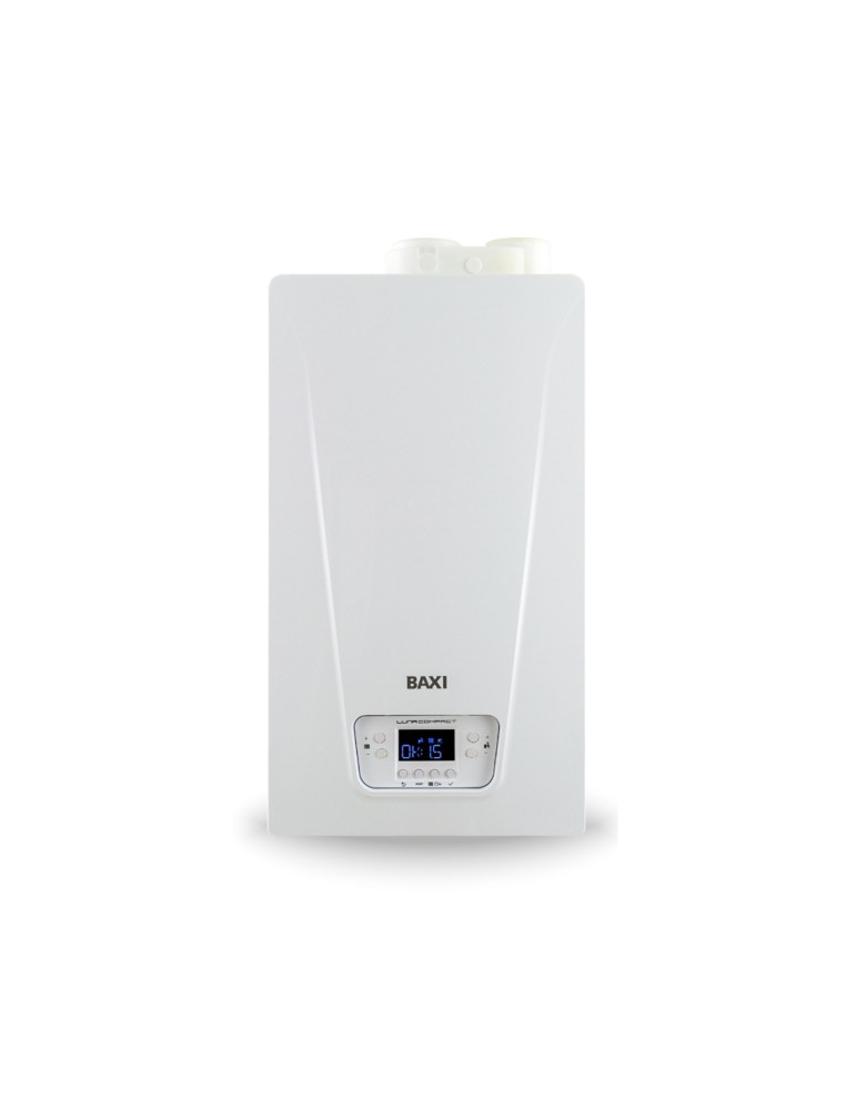 Baxi Caldaia A Condensazione Baxi Luna Compact 24 kW Metano/Gpl Completa di Kit Scarico Fumi