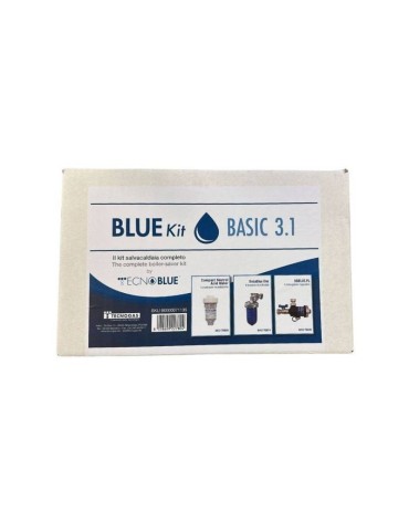 Tecnogas Kit Salvacaldaia BlueKit Basic 3.1 con Defangatore Filtro Magnetico + Dosatore Polifosfati + Neutralizzatore Condensa