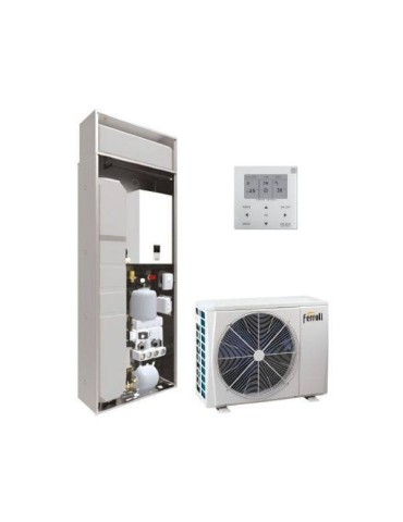 Ferroli Pompa di Calore Splittata Omnia S IN 3.2 4 kW Reversibile Aria-Acqua R-32 Classe A+++