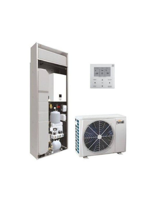 Ferroli Pompa di Calore Splittata Omnia S IN 3.2 4 kW Reversibile Aria-Acqua R-32 Classe A+++