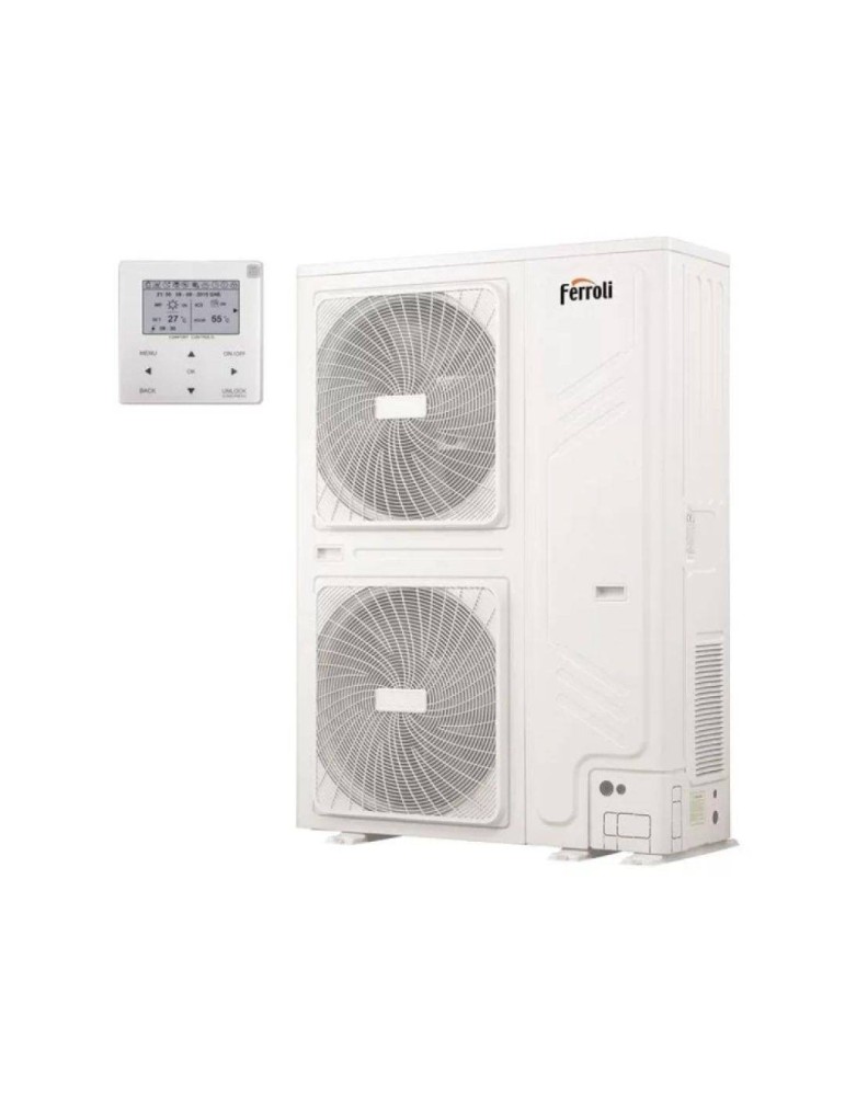 Ferroli Pompa di Calore Monoblocco Omnia M 3.2 26T Trifase Aria-Acqua R-32 Classe A+++