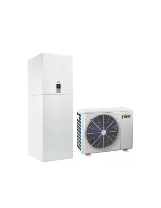 Ferroli Pompa di Calore Splittata Omnia ST 3.2 8 kW Aria-Acqua R-32 Con Sistema Integrazione Elettrica Classe A+++