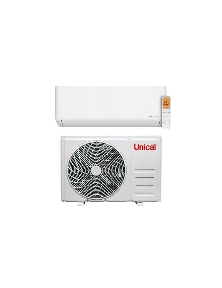 Unical Climatizzatore Monosplit Flowy 9000 BTU Inverter R-32 Wi-Fi Optional Classe A++