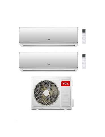 TCL Climatizzatore Condizionatore Inverter Dual Split Elite F2 serie SN F2S0 18+18 con MT3240 Wi-Fi R-32 Classe A++