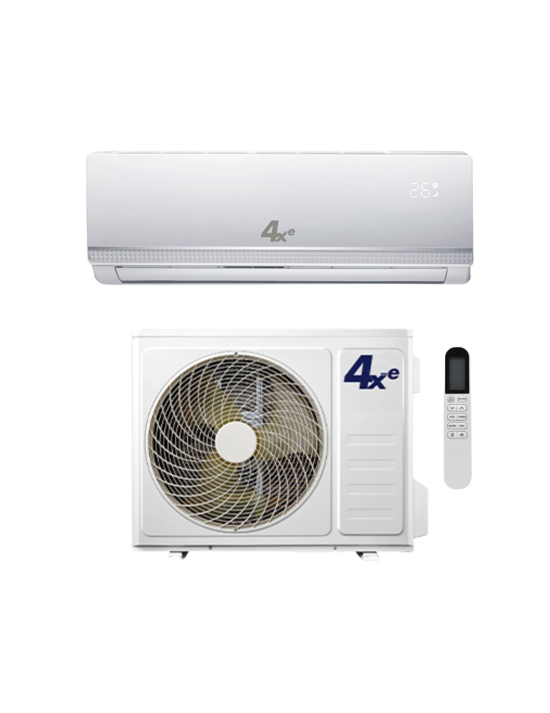 4XE Climatizzatore Mono split serie Winter 12000 Btu Inverter R-32 Wi-Fi Optional Classe A++