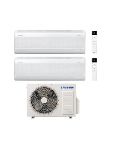 Samsung Climatizzatore Dual Split Windfree Elite S2 9+9 BTU con AJ068TXJ3KG/EU Inverter R-32 Wi-Fi Classe A++