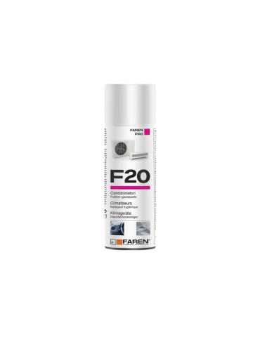 Farmicol Faren F20 Spray Igienizzante per Climatizzatori e Auto 400ml