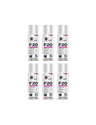 Farmicol Faren F20 Spray Igienizzante per Climatizzatori e Auto 400ml - 6pz