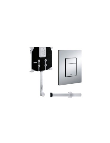 Grohe Cassetta da Incasso 38863000 Completa di Placca SKATE COSMOPOLITAN Cromata Con Canotto In Omaggio